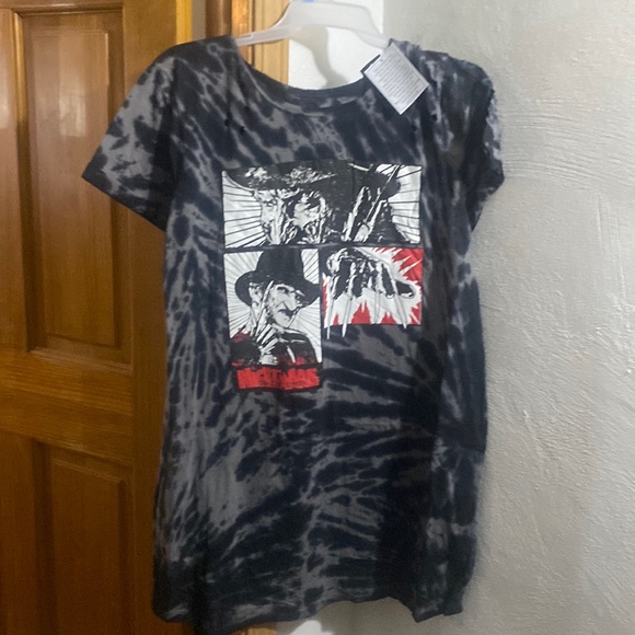 Freddy Krueger set Cap & Tie-Dye tee/dress 2X - Picture 2 of 13